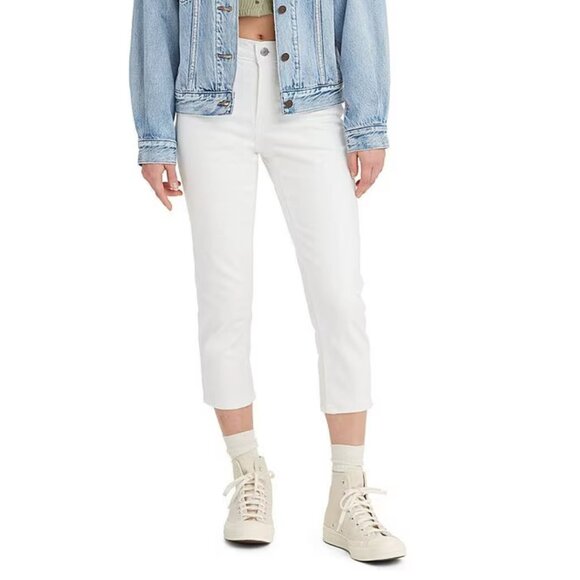 Levi's Women's 311 Shaping Skinny Capri (White,14/32) - Picture 1 of 2